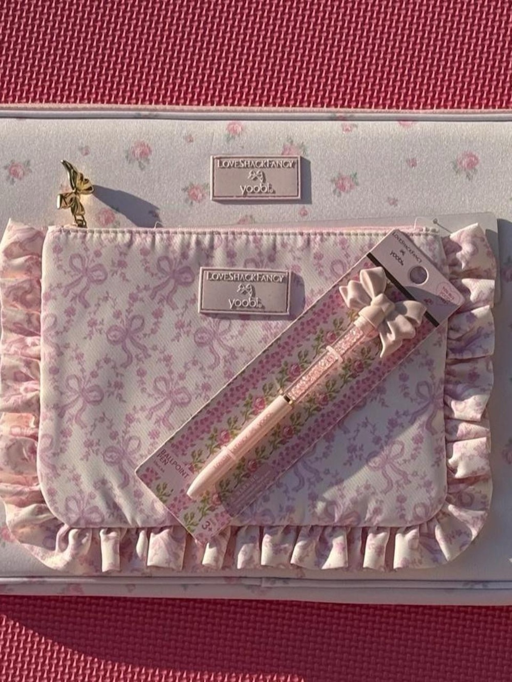 LoveShackFancy x Target | Pencil Case | Laptop Sleeve | Bow Pen